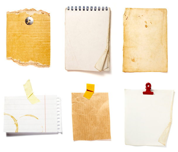kahverengi eski kağıt Not arka planı - Fotoğraf, Görsel
