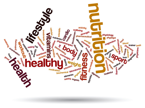  health word cloud  - Vector, Image