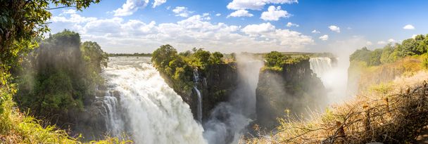 Panorama des chutes Victoria Afrique
 - Photo, image