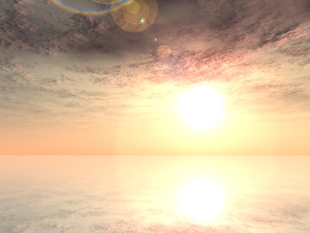 Taivas pilvissä auringonlaskun aikaan  - Valokuva, kuva