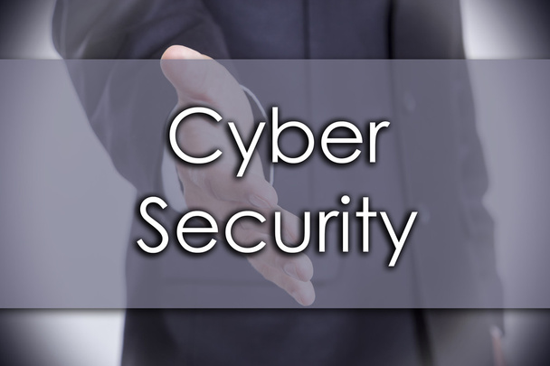 Cyber Security - concetto di business con testo
 - Foto, immagini