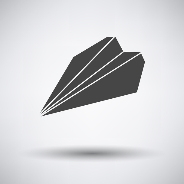 Paper plane icon - Vector, imagen