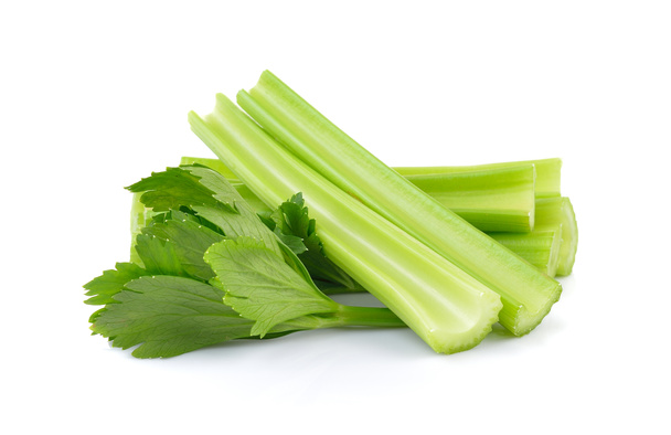 Celer na bílém pozadí - Fotografie, Obrázek