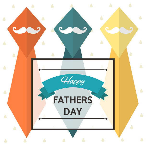 День счастливых отцов - Вектор,изображение