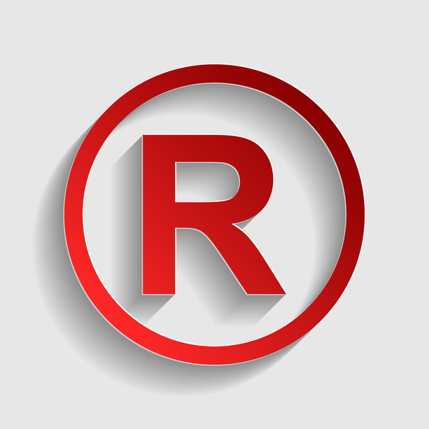 Registered Trademark sign - Vector, Image