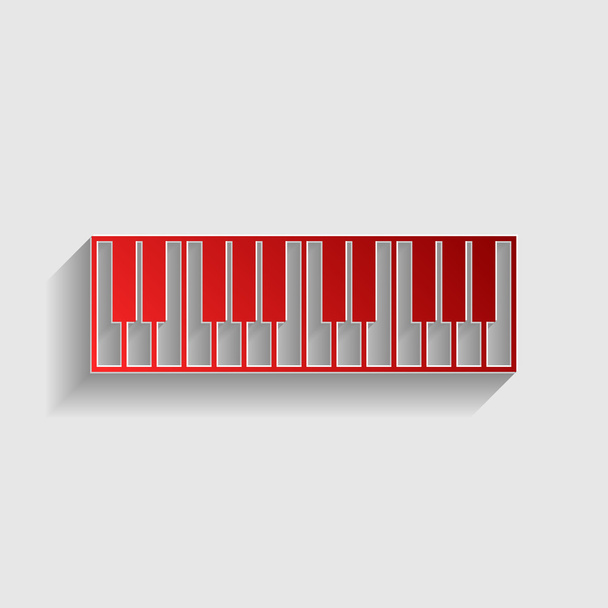 Piano Clavier signe
 - Vecteur, image