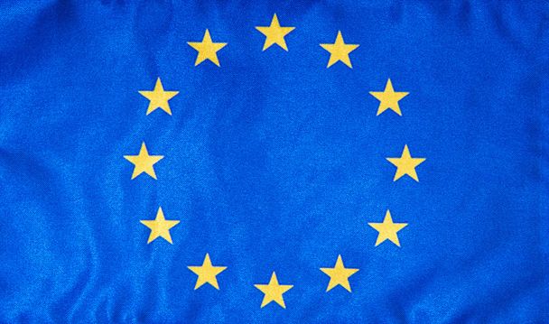 EUの背景の旗 - 写真・画像