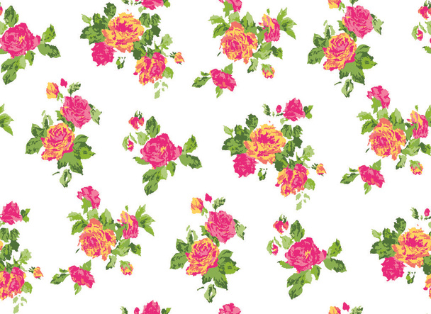Floral seamless pattern - 写真・画像