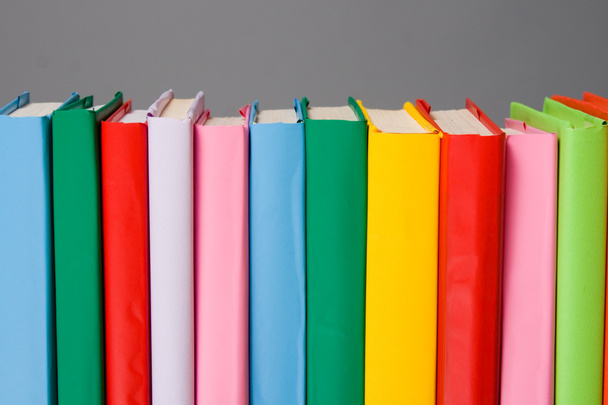 Stack of colorful books - Фото, изображение