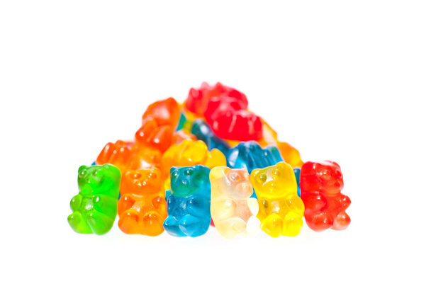 een stapel van gummy beren - Foto, afbeelding