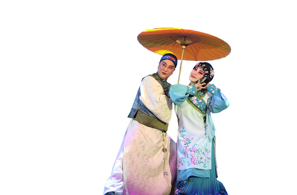Čínská tradiční operní herec divadelní kostým  - Fotografie, Obrázek