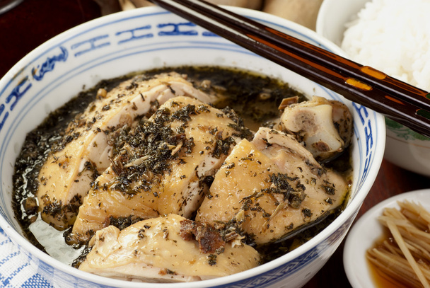 Herbal Drunken Chicken also known as Kacang Ma - Photo, Image