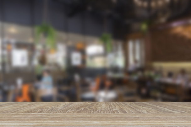interior cafe coffee shop, blur background - Photo, Image