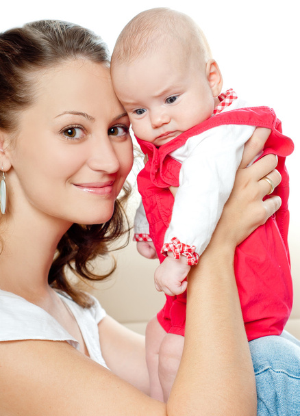 Jovem mãe com bebê - Foto, Imagem