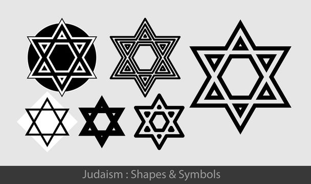 Ensemble de symboles du judaïsme
 - Vecteur, image