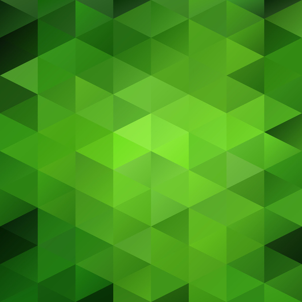 Green Grid Mosaic Background, Creative Design Templates - Διάνυσμα, εικόνα