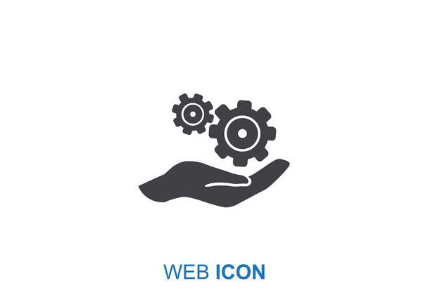 Configure web icon - Διάνυσμα, εικόνα