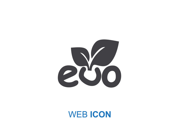 sprout eco sign - Vektor, kép