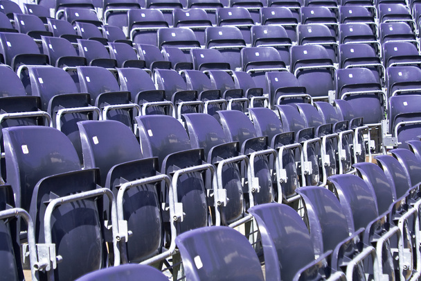 Empty seats in stadium - Fotó, kép