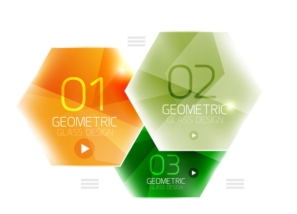 Гексагон абстрактный геометрический фон
 - Вектор,изображение