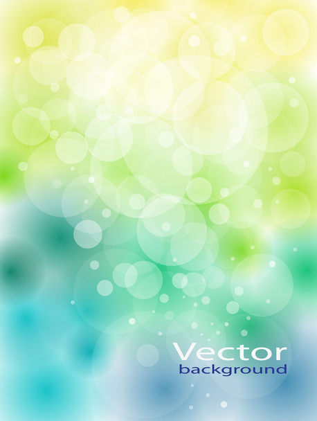 green arri abstract light background. - Vetor, Imagem