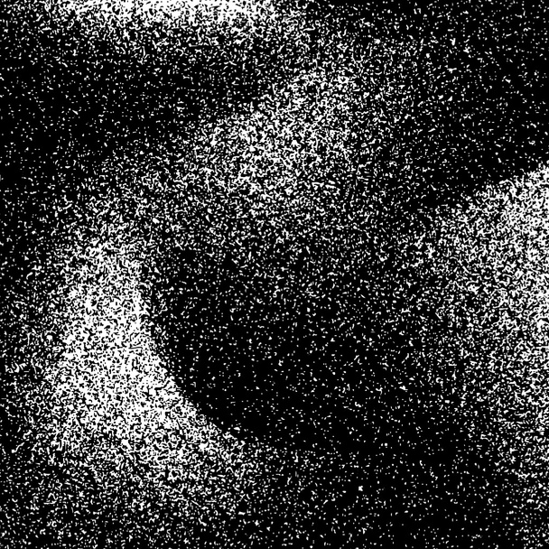 Fekete absztrakt Grain Texture - Vektor, kép