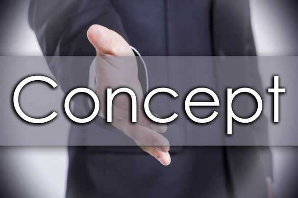 Концепция - концепция бизнеса с текстом
 - Фото, изображение