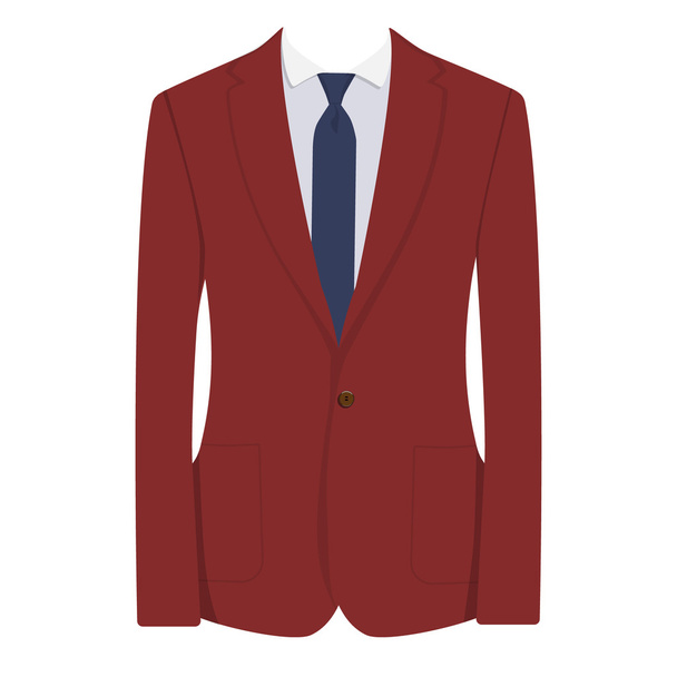Red man suit - Foto, Bild