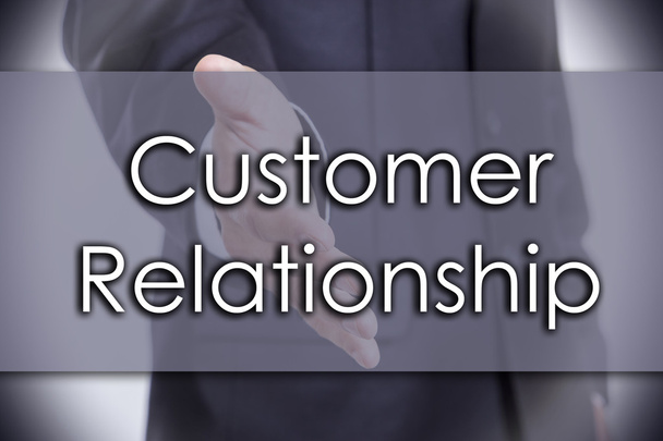 顧客との関係 - 本文のビジネス コンセプト - 写真・画像