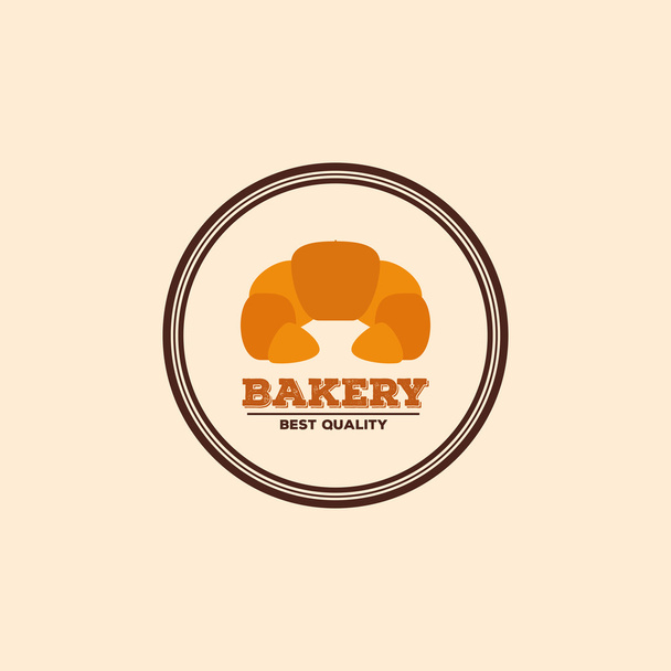 Delicious bakery label - Wektor, obraz