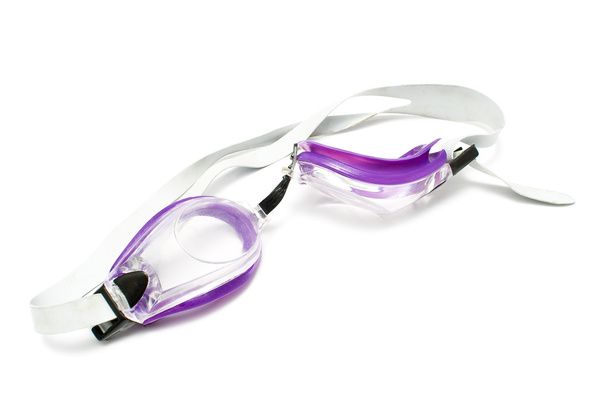 Синій дайвінг окуляри
 - Фото, зображення