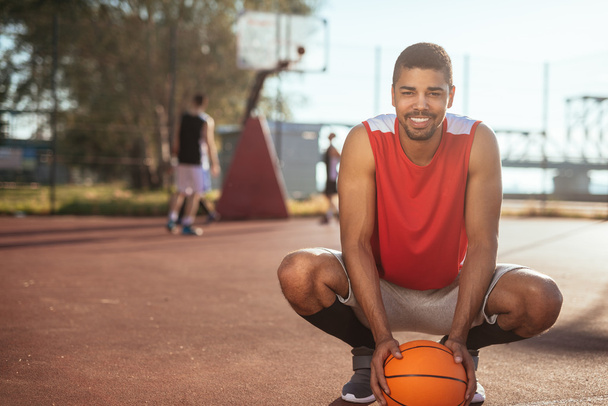 Successful basketball player - Foto, afbeelding