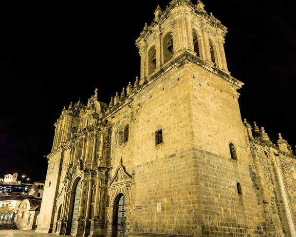 Iglesia La Merced, Plaza de Armas in Cusco, Peru.  - Photo, Image