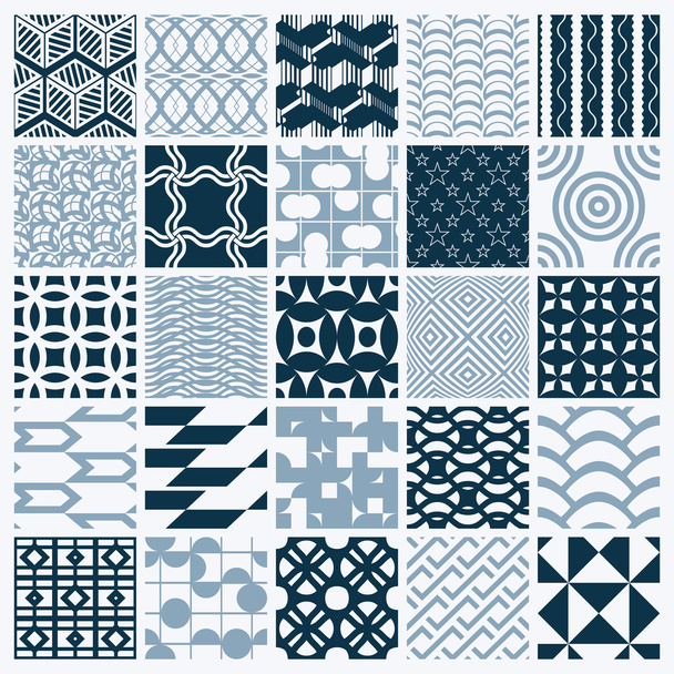Graphic ornamental tiles collection - Vektor, obrázek