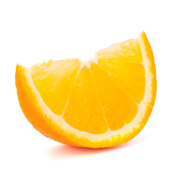 One orange fruit segment or cantle - Foto, Bild
