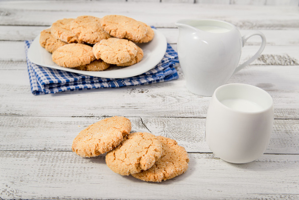 milk and cookies - Photo, Image