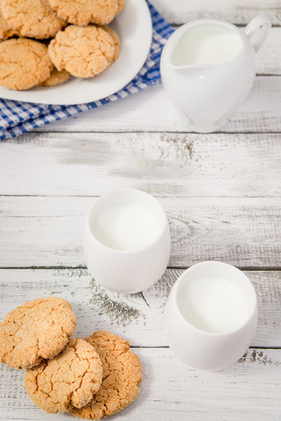milk and cookies - Fotó, kép