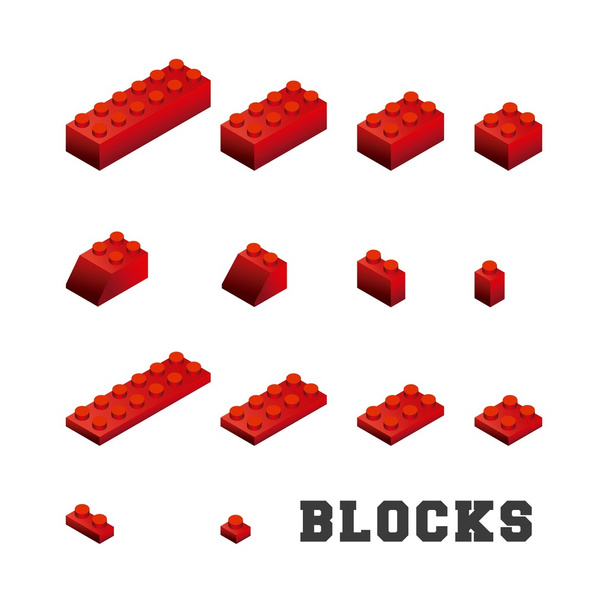bloques para construir diseño
 - Vector, imagen