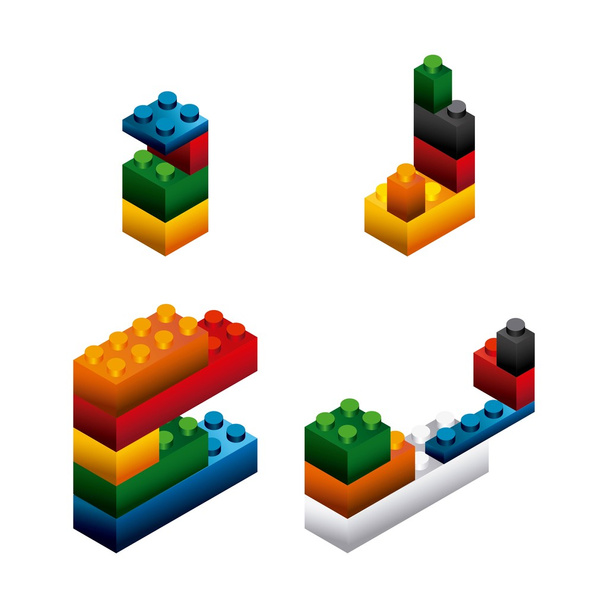bloques para construir diseño
 - Vector, imagen