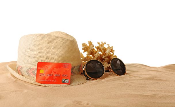 Pay cash on holiday, concept - Фото, изображение