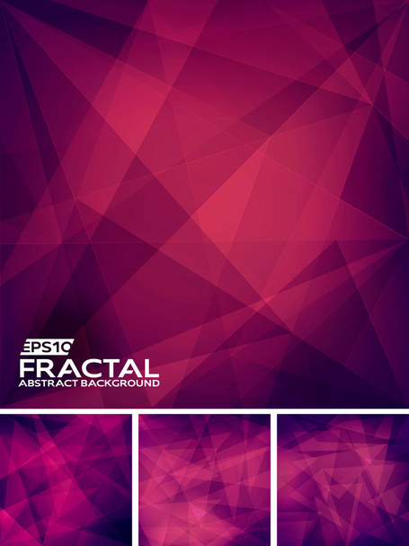 Fractal Abstract Background - Vektor, Bild