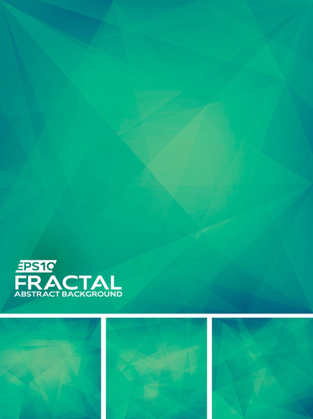 Fractal Abstract Background - Vector, Image