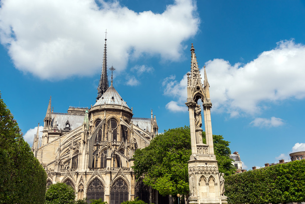 Zadek Notre Dame v Paříži - Fotografie, Obrázek