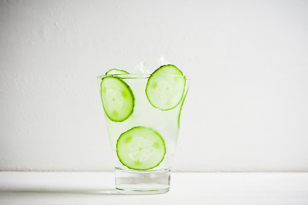 Drink with cucumber - Фото, изображение