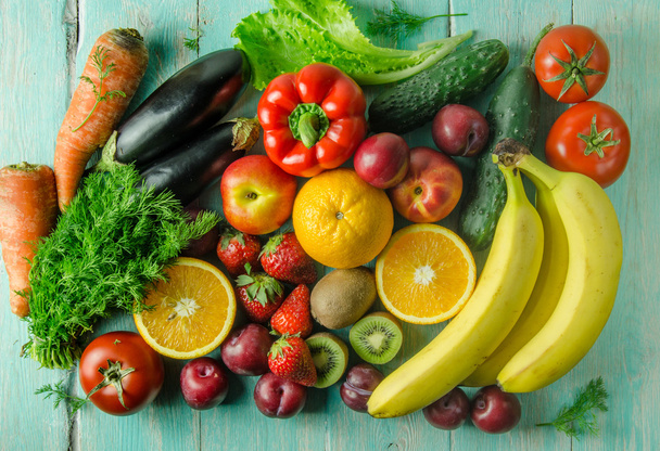 Fruits and vegetables - Foto, Imagen