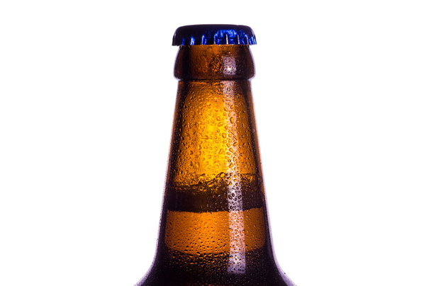 The upper part of the closed bottle - Photo, Image