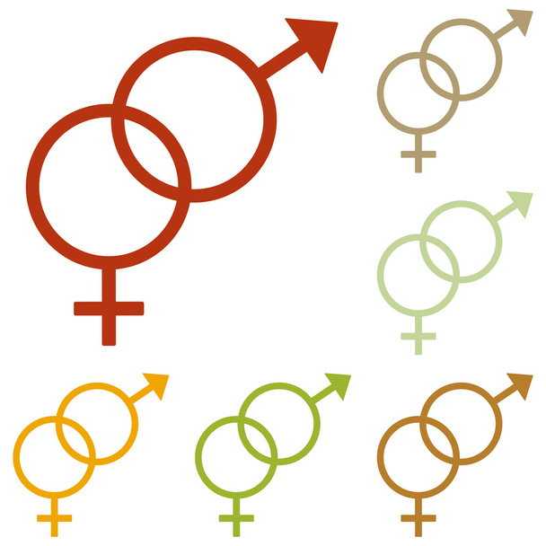 Sex symbol sign - Vector, Image