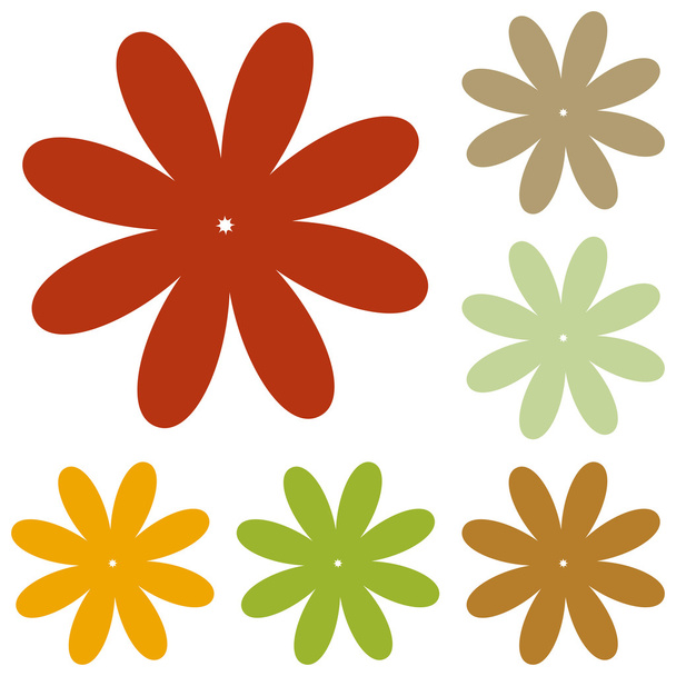 Çiçek işareti illüstrasyon - Vektör, Görsel