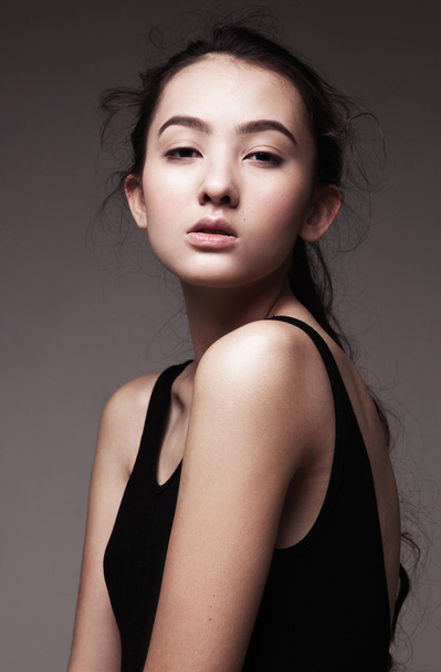 woman with natural make up - 写真・画像