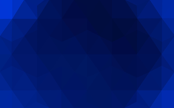 Modello di disegno poligonale blu scuro, che consiste di triangoli e gradiente in stile origami
. - Vettoriali, immagini
